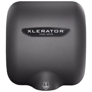 XLERATOR XL-GR Secamanos de alta velocidad cubierta metálica acabado grafito.
