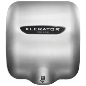 XLERATOR XL-SB Secamanos de alta velocidad cubierta acero inoxidable satinado